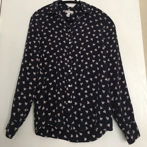 Silk J. Crew blouse