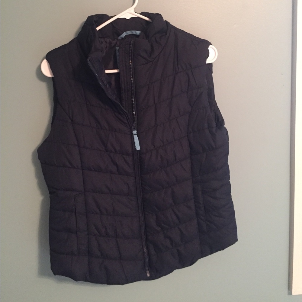 Navy blue vest