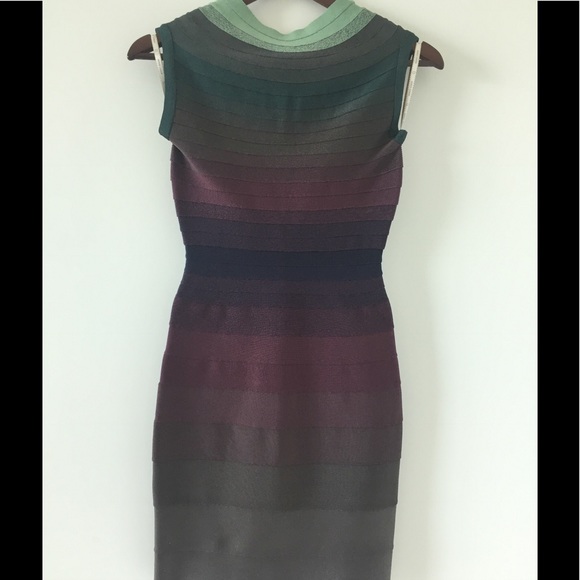 Herve Leger ombré bandage dress - Picture 2 of 5