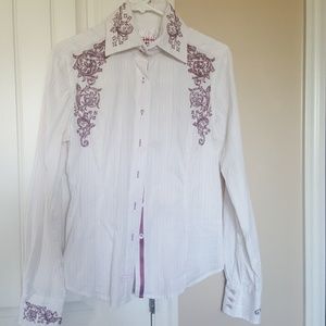 Button up shirt.