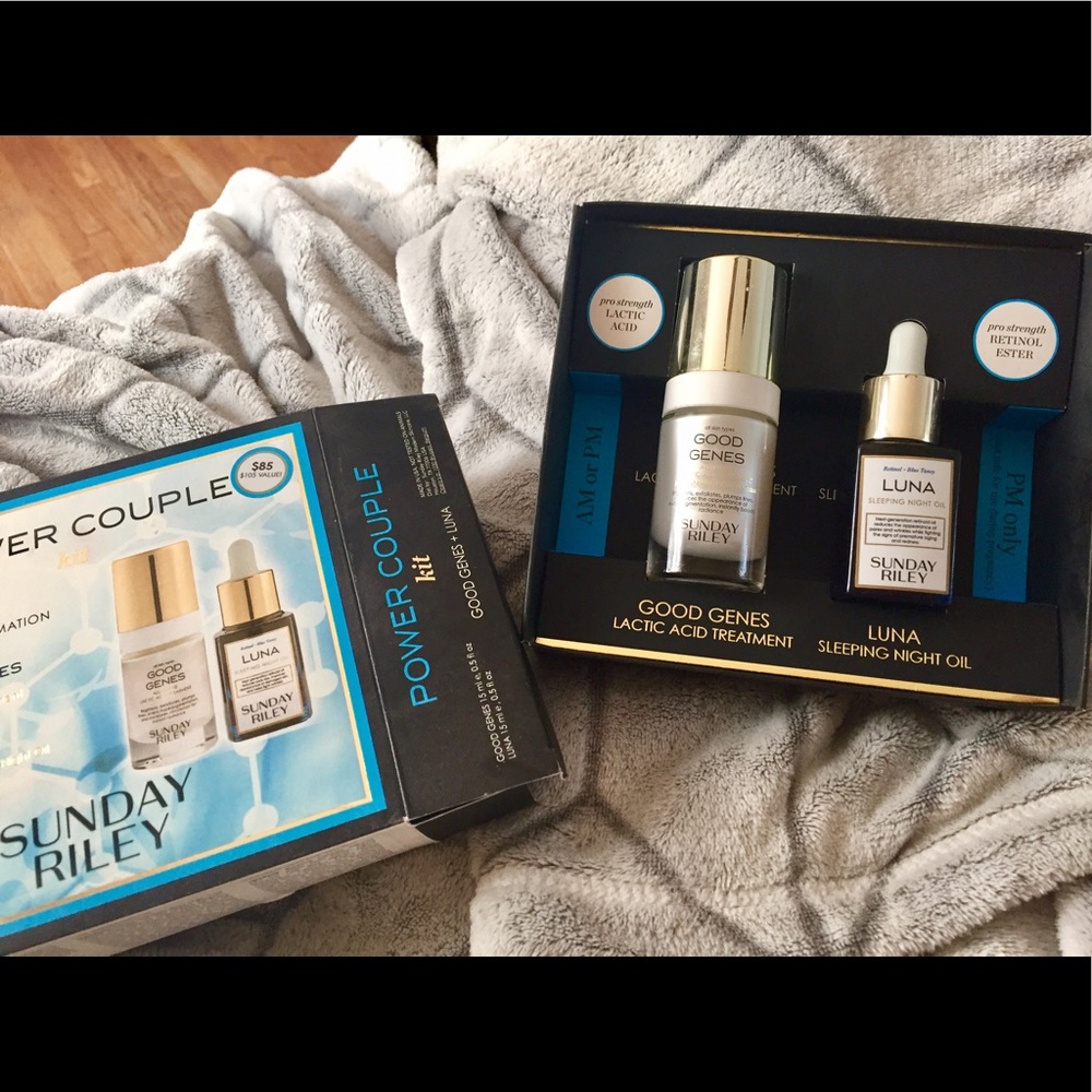 Sunday Riley Power Couple Kit - good genes + Luna