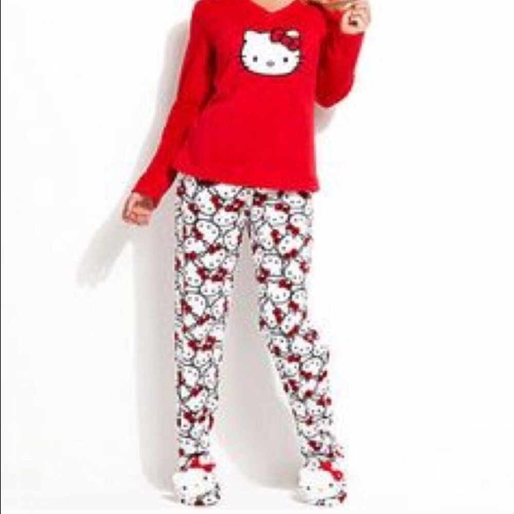 Hello Kitty pajama bottoms