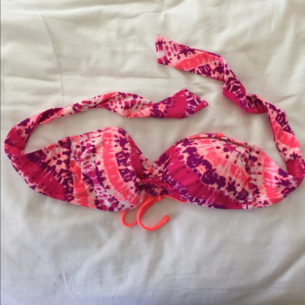 Strapless bikini top size small