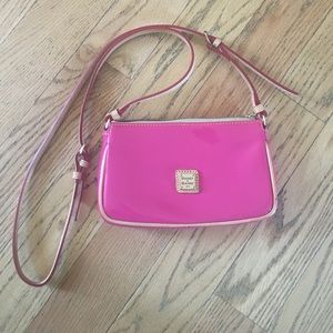Dooney & Bourke pink cross-body bag