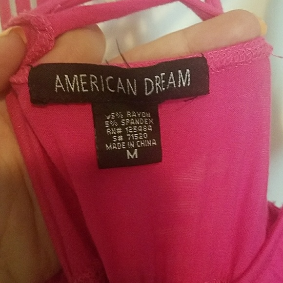 pink ruffle strappy dress - Picture 4 of 4