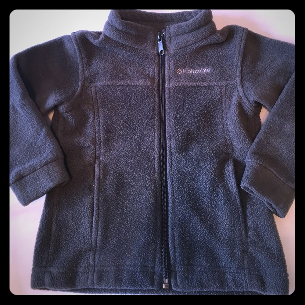 Kid's gray Columbia fleece jacket, sz 3T