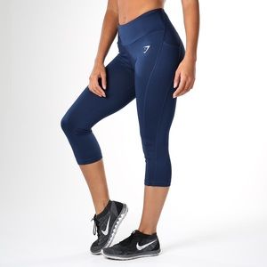 Gymshark DRY sculpture leggings in sapphire blue