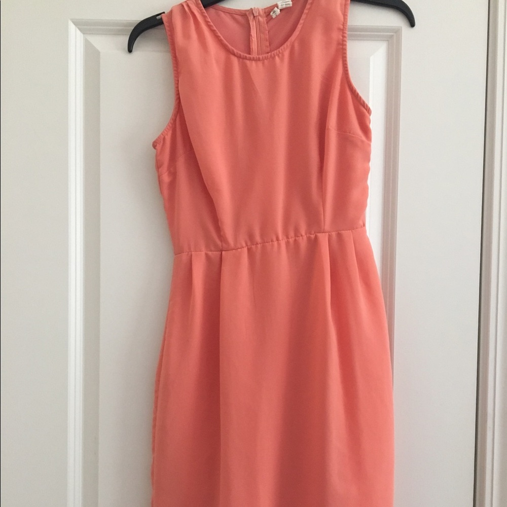 Peach dress!