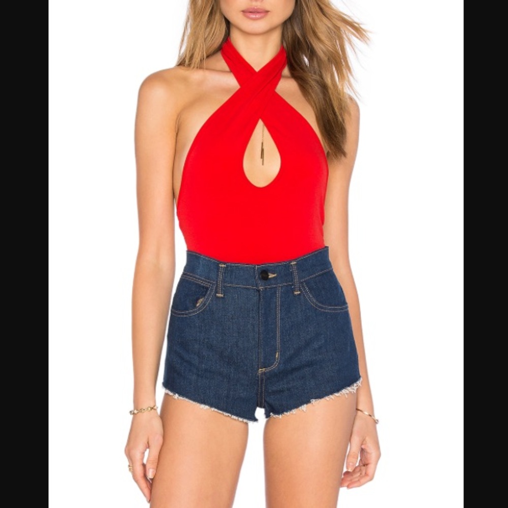 Motel Red Bodysuit