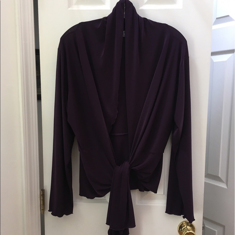 🍆 Mexicali Blues Eggplant 🍆 Drap Cardigan 🍆