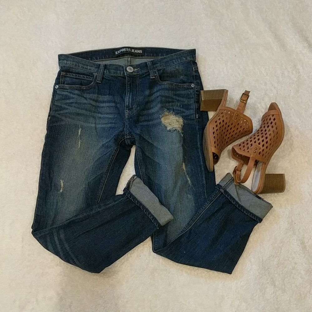 Express Girlfriend Jeans