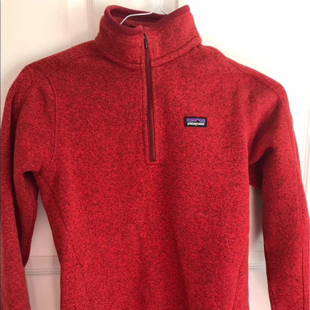 Patagonia S Red Better Sweater