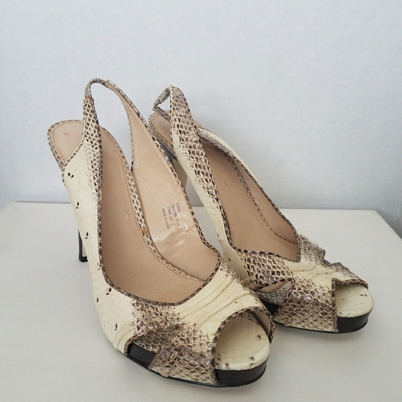 Calvin Klein Snake Skin Sandal - Picture 3 of 8