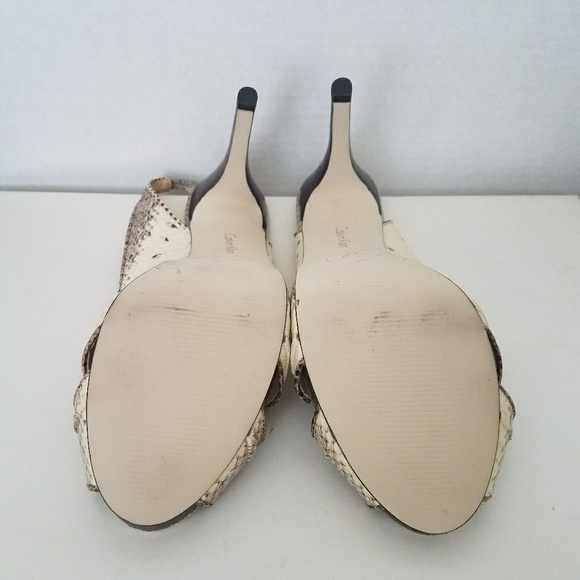 Calvin Klein Snake Skin Sandal - Picture 6 of 8