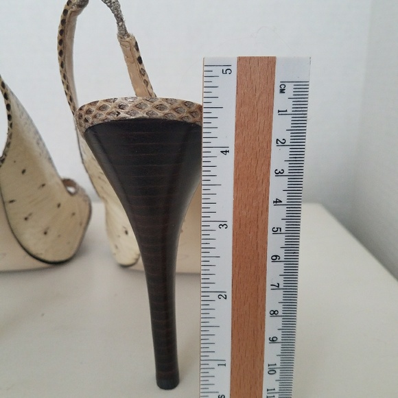 Calvin Klein Snake Skin Sandal - Picture 7 of 8