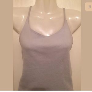 THE LIMITED Pale Blue TieBack Spaghetti strap Top