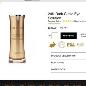 Orogold 24K Dark Circle Eye Solution