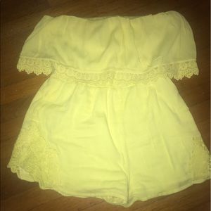 Yellow Romper
