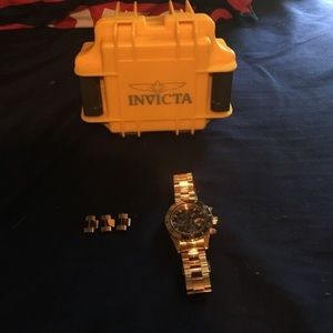 Invicta Gold Watch