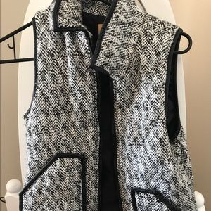 Quilted Herringbone Vest from Dillard's
