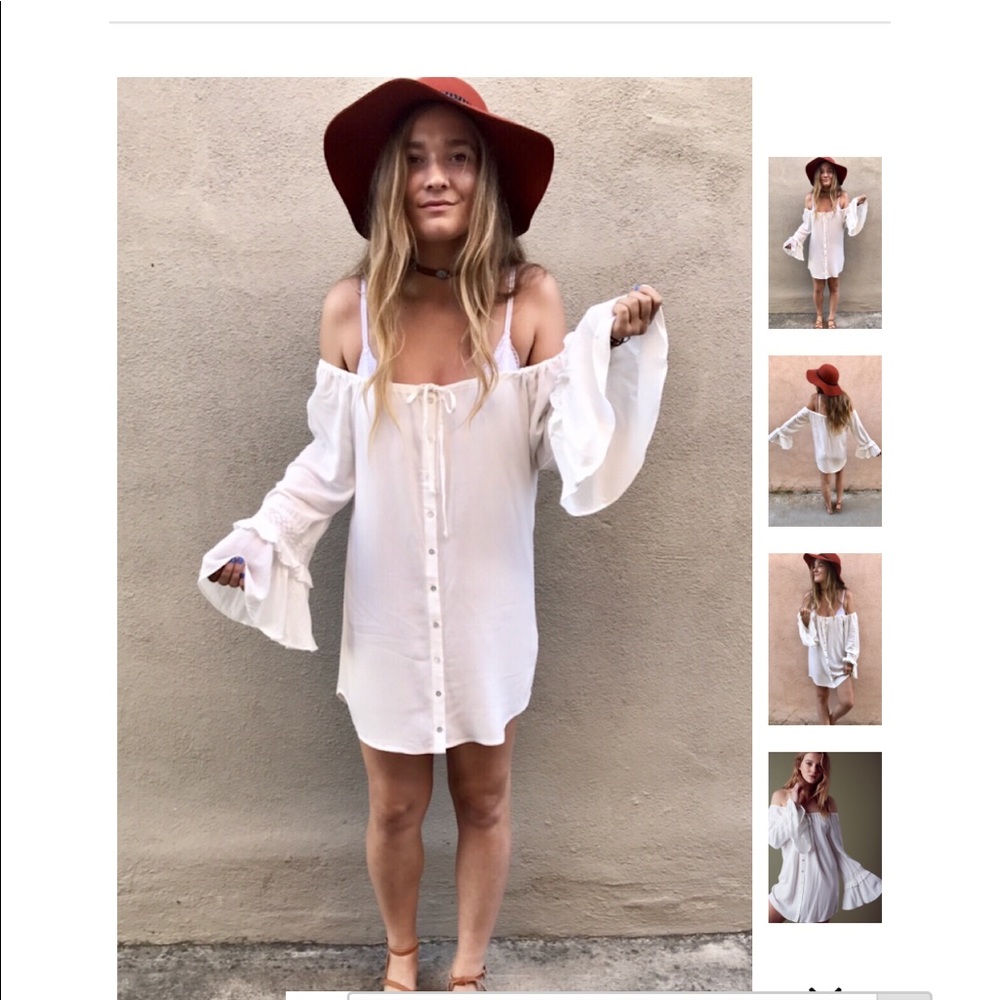 1 left!!! Daydream Off Shoulder Dress - Picture 3 of 8