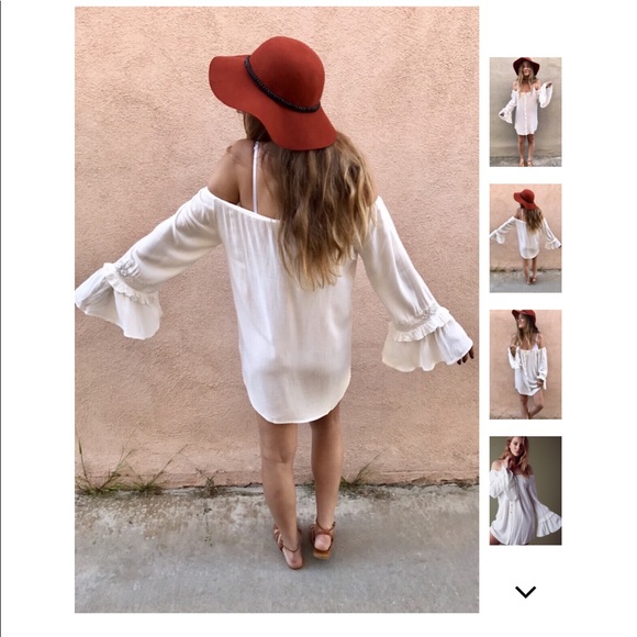 1 left!!! Daydream Off Shoulder Dress - Picture 4 of 8