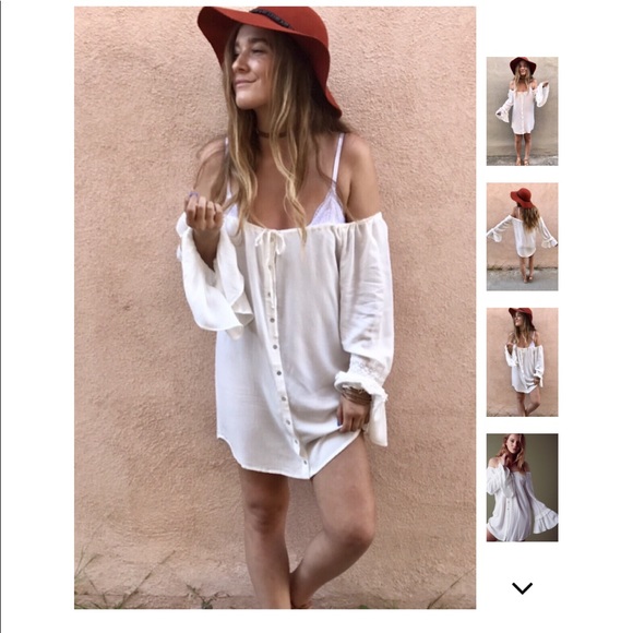 1 left!!! Daydream Off Shoulder Dress - Picture 5 of 8