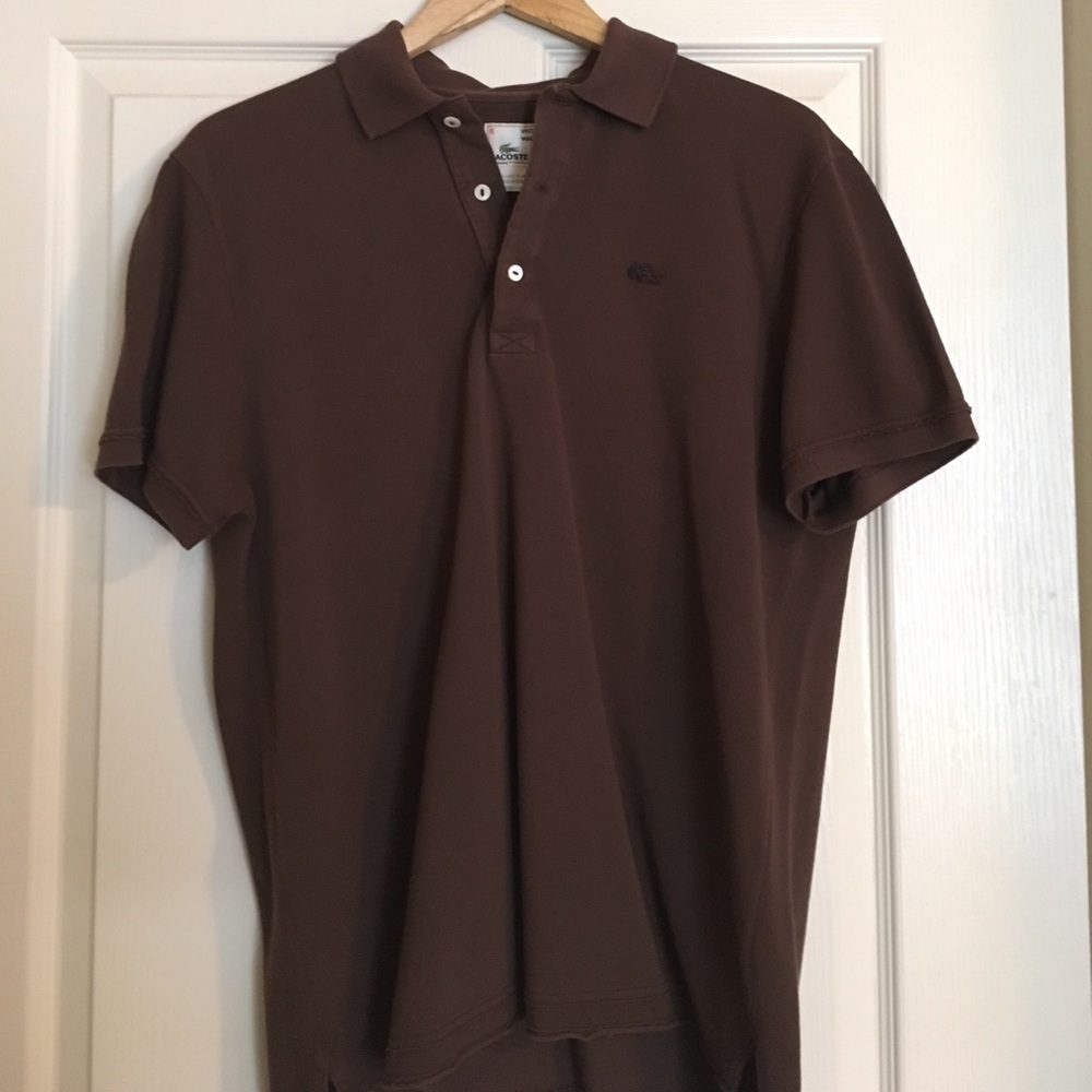 NWOT Lacoste Vintage Washed polo