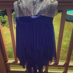 Sparkling royal blue dress by mymichelle