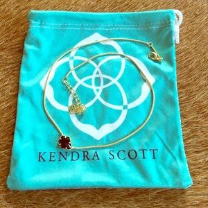 Kendra Scott Necklace in Black and Gold