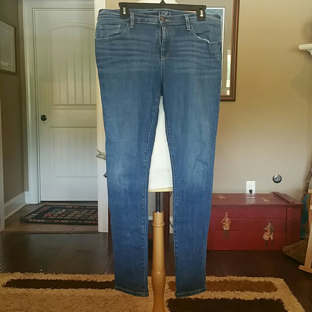 Loft relaxed skinny jeans