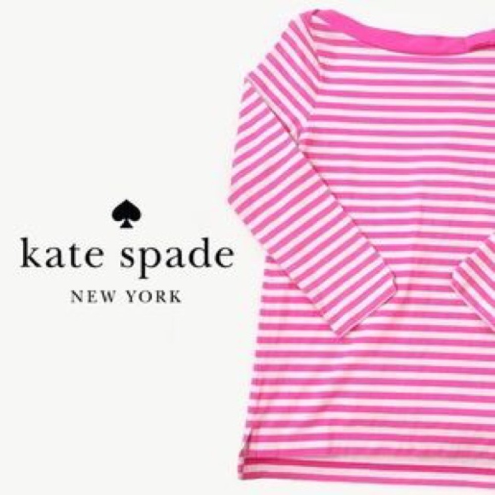 095. NWT ♠️Kate Spade Devin Striped Top🌸