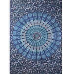 QUEEN SIZED MANDALA TAPESTRY