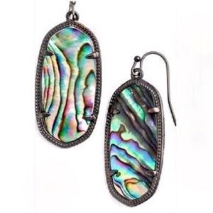 Kendra Scott Elle earrings - abalone shell