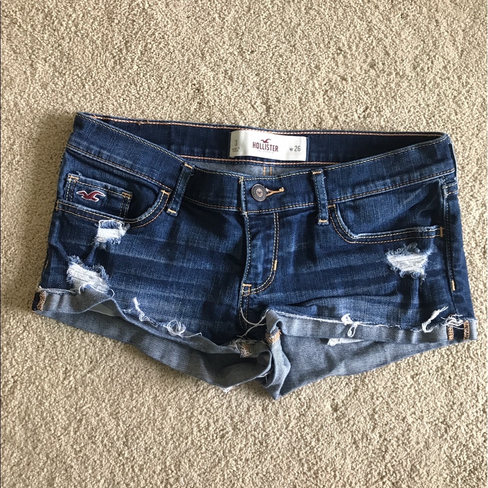 Hollister jean shorts
