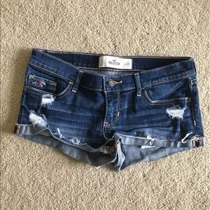 Hollister jean shorts