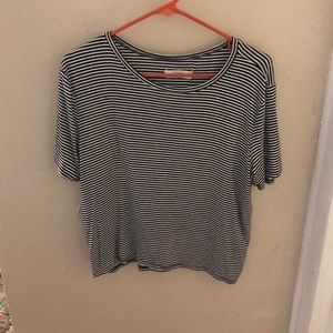 striped Abercrombie and fitch tee never worn