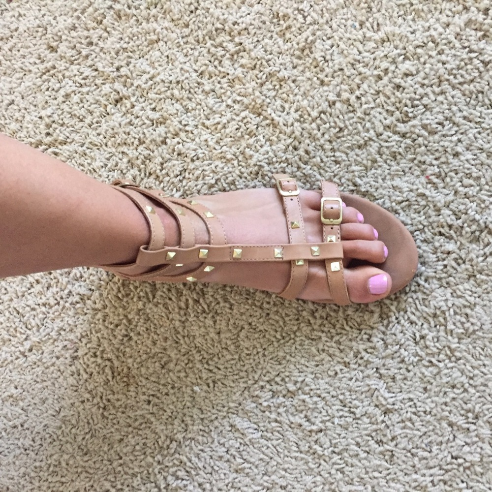 Studded sandals