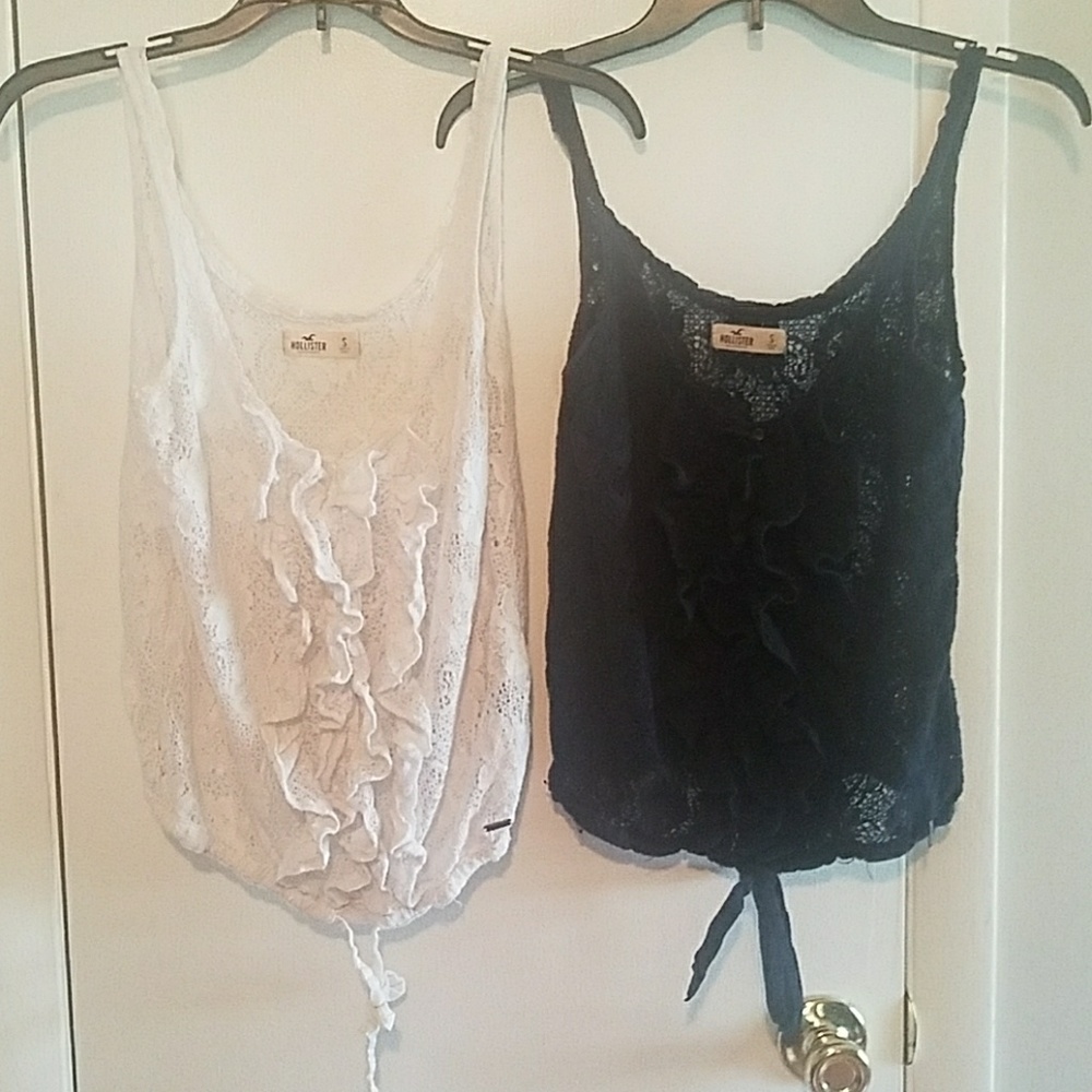 lace Hollister tank bundle