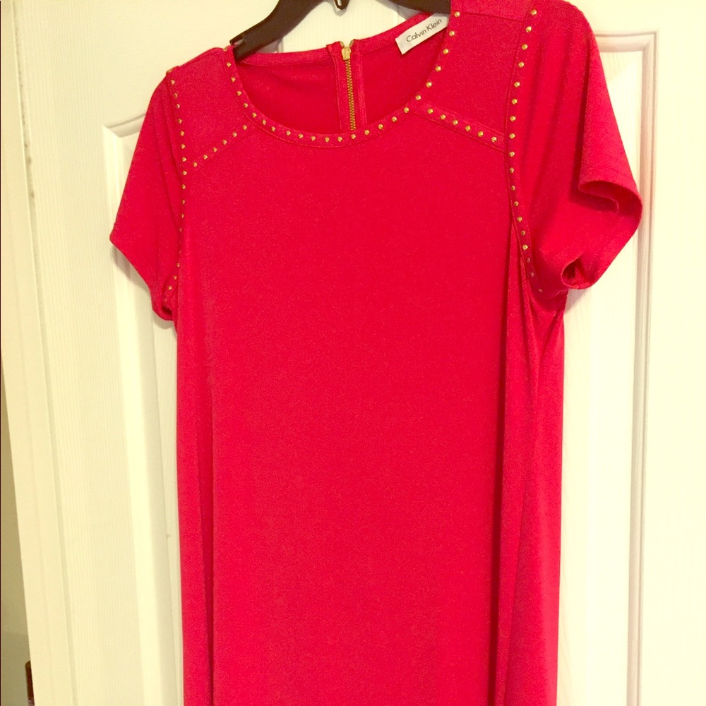Calvin Klein fuchsia dress