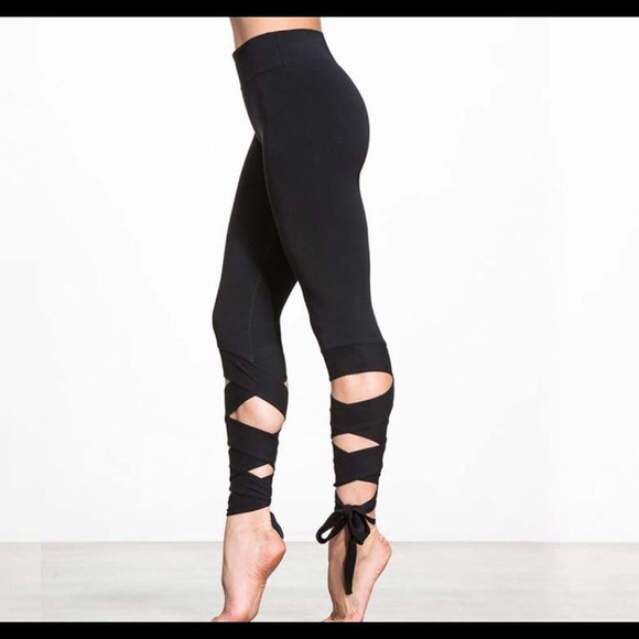 Disko Pants - Ballet Yoga Wrap Pants Gym Workout Sweat Dance