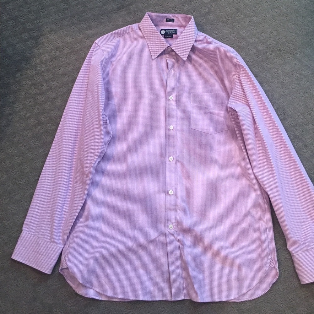 Purple and white check - JCrew buttondown