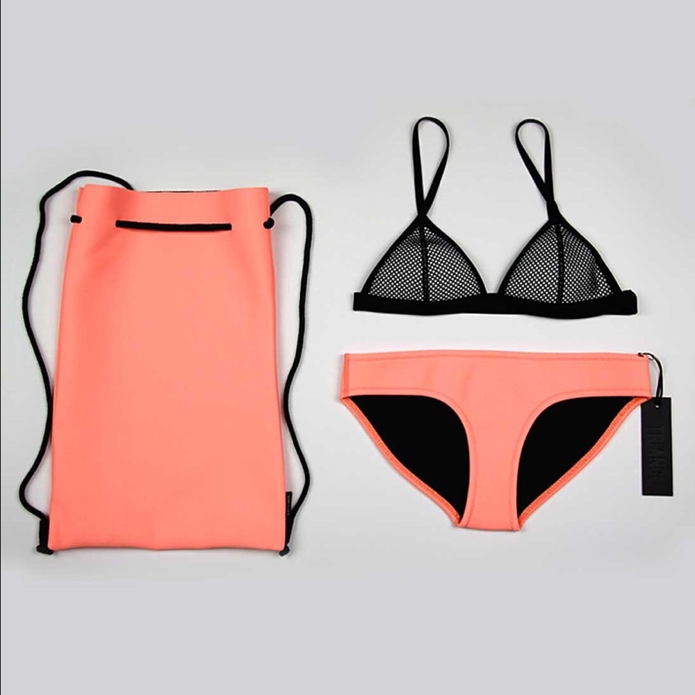 Triangl Tilly Sunburst Neoprene Bikini Size S