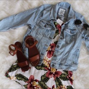 Distressed Everyday Jean Jacket