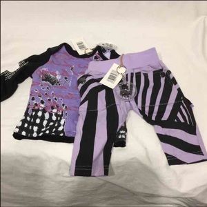 Vicious Wear shirt and pant set 3-6 months