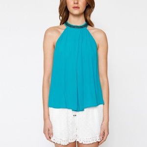 NWT Willow & Clay Jade Riviera Tank