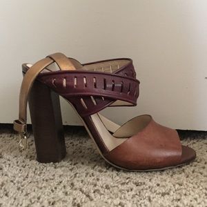Etro Genuine Italian Leather High-Heeled Sandal
