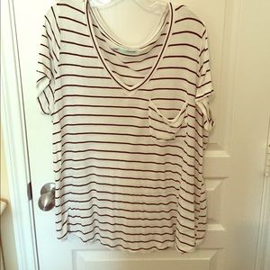 Striped B/W tee