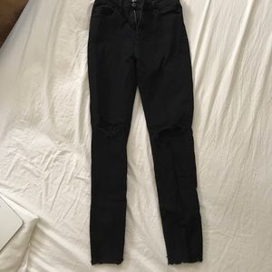 BDG High waisted black jeans