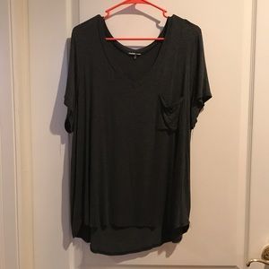 Flowy v neck t shirt